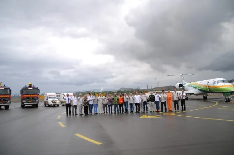 Bandara IMIP di Morowali Diduga Beroperasi Tanpa Otoritas Negara Bandara di kawasan industri Morowali.