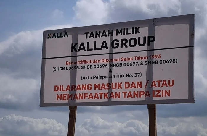 Sengketa Tanah Melibatkan JK, Pemerintah Lakukan Verifikasi Tanah miik Jusuf Kalla yang disengketakan..