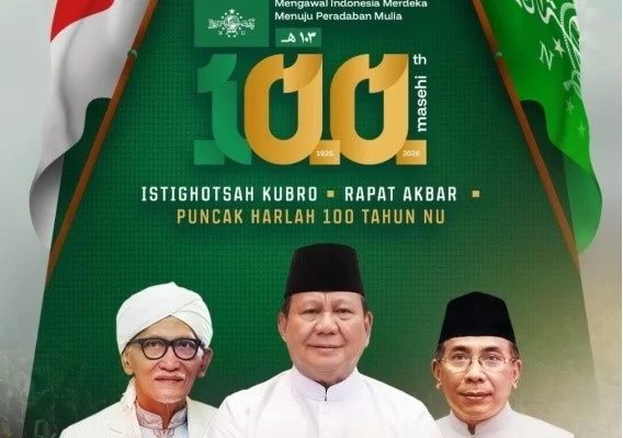 Presiden Prabowo dan Rais Aam PBNU Absen di Perayaan Harlah 100 Tahun NU