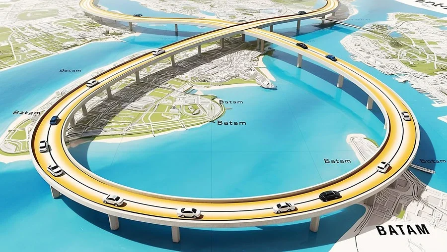 Pemko Batam Mulai Bangun Jalan Lingkar Selatan Tahap Pertama Tahun 2026