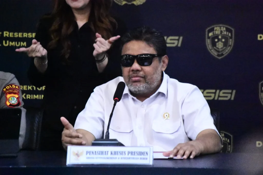 Penasihat Khusus Presiden RI Bidang Ketenagakerjaan dan Kesejahteraan Buruh yang juga Presiden KSPI dan Partai Buruh, Said Iqbal